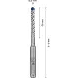 Bosch Expert Punta per martelli SDS plus-7X, Trapano Martello perforatore, Hammer drill bit, 6 mm, 115 mm, Cemento, Pietra, 5 cm