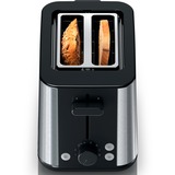 Braun HT 1510 BK, Tostapane accaio/Nero