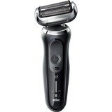 Braun Series 7 70-N1000s Rasoio Nero Nero/Argento, Rasoio, Nero, LED, Batteria, Ioni di Litio, Batteria integrata