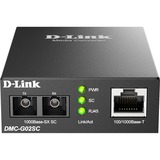 D-Link Convertitore Gigabit Ethernet DMC-G02SC/E Nero