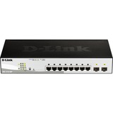 D-Link DGS-1210-08P/E argento/Nero