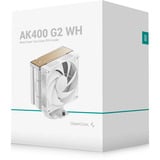 DeepCool AK400 G2 WH, raffreddamento CPU  bianco/legno