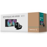 DeepCool MYSTIQUE 240 ARGB, Raffreddamento ad acqua Nero