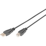 Digitus Cavo di collegamento USB 2.0 USB-A (spina) > USB-B (spina) Nero