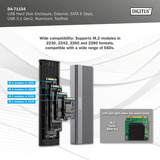 Digitus DA-71154, Disk enclosure alluminio