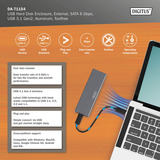 Digitus DA-71154, Disk enclosure alluminio