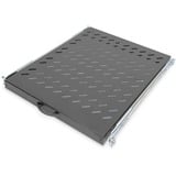 Digitus Ripiano estraibile per armadi da 483 mm (19") grigio, Nero, 25 kg, 1U, Turchia, 48,3 cm (19"), 490 mm