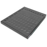 Digitus Ripiano estraibile per armadi da 483 mm (19"), Il vano inferiore grigio, Nero, 25 kg, 1U, Turchia, 48,3 cm (19"), 490 mm