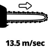 EINHELL 4501710 motosega 1800 W Nero, Rosso, Sega a catena rosso/Nero, 32,5 cm, 35 cm, 13,5 m/s, Nero, Rosso, 0,16 L, AC