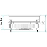 EKL 22226, raffreddamento CPU  
