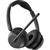 EPOS IMPACT 1061 ANC Auricolare Wireless A Padiglione Ufficio Bluetooth Base di ricarica Nero, Headset Wireless, Ufficio, 20 - 20000 Hz, 181 g, Auricolare, Nero