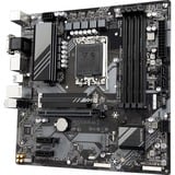 GIGABYTE B760M DS3H Scheda Madre - Supporta processori Intel Core 14ª generazione, VRM digitale a 6+2+1 fasi, fino a 7600MHz DDR5 (OC), 2x PCIe 4.0 M.2, LAN 2.5GbE, USB 3.2 Gen VRM digitale a 6+2+1 fasi, fino a 7600MHz DDR5 (OC), 2x PCIe 4.0 M.2, LAN 2.5GbE, USB 3.2 Gen, Intel, LGA 1700, Intel® Celeron®, Intel® Core™ i3, Intel® Core™ i5, Intel® Core™ i7, Intel® Core™ i9,..., LGA 1700, DDR5-SDRAM, 256 GB