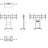 HAGOR Pro-Tower M Dual, Supporto Nero