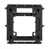 HAGOR VWH-5 2,67 m (105") Nero, Montaggio a parete Nero, 150 kg, 165,1 cm (65"), 2,67 m (105"), 400 x 400 mm