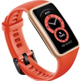 Huawei Band 6 AMOLED Braccialetto per rilevamento di attività 3,73 cm (1.47") Rosso, Smartwatch Oro rosso, Braccialetto per rilevamento di attività, 3,73 cm (1.47"), AMOLED, 180 mAh, Resistente all'acqua, Rosso
