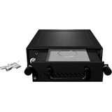 ICY BOX IB-148SSK-B pannello drive bay Nero Nero, Nero, Metallo, 180 mm, 146 mm, 43 mm, 970 g