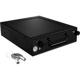 ICY BOX IB-148SSK-B pannello drive bay Nero, Inquadramento Nero, Nero, Metallo, 180 mm, 146 mm, 43 mm, 970 g
