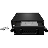 ICY BOX IB-148SSK-B pannello drive bay Nero, Inquadramento Nero, Nero, Metallo, 180 mm, 146 mm, 43 mm, 970 g