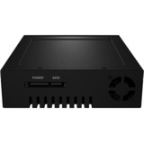 ICY BOX IB-148SSK-B pannello drive bay Nero, Inquadramento Nero, Nero, Metallo, 180 mm, 146 mm, 43 mm, 970 g