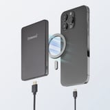 Intenso Magnetic Wireless Powerbank MW5000 Grey grigio