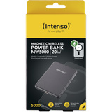 Intenso Magnetic Wireless Powerbank MW5000 Grey grigio