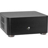 Inter-Tech A80 Small Form Factor (SFF) Nero 60 W Nero, Small Form Factor (SFF), PC, Nero, ITX, Alluminio, 4 cm