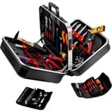 KNIPEX Valigetta per attrezzi "BIG Twin Move" Elektro, 63 pezzi, Set di strumenti Nero