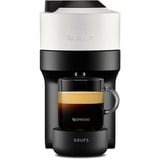 Krups Vertuo Pop Nespresso by XN9201, Macchina a capsula Nero/Bianco, Macchina per caffè a capsule, 0,56 L, Capsule caffè, 1500 W, Nero, Bianco