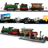 LEGO City Treno a vapore classico, Giochi di costruzione 