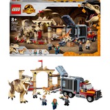 LEGO La fuga del T. rex e dell’Atrociraptor, Giochi di costruzione Set da costruzione, 8 anno/i, Plastica, 466 pz, 1,04 kg