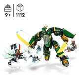LEGO NINJAGO Jet Mech di Lloyd, Giochi di costruzione Set da costruzione, 9 anno/i, Plastica, 1112 pz, 1,28 kg