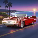 Lumibricks Low Rider - Big Red, Giochi di costruzione 