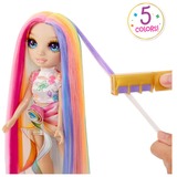 MGA Entertainment Rainbow High Hair Chalk & Style Doll- Amaya (Rainbow), Bambola Rainbow High Hair Chalk & Style Doll- Amaya (Rainbow), Bambola alla moda, Femmina, 4 anno/i, Bambino/Bambina, 280 mm, Multicolore