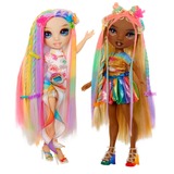 MGA Entertainment Rainbow High Hair Chalk & Style Doll- Amaya (Rainbow), Bambola Rainbow High Hair Chalk & Style Doll- Amaya (Rainbow), Bambola alla moda, Femmina, 4 anno/i, Bambino/Bambina, 280 mm, Multicolore