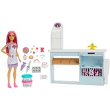 Barbie Pasticceria - Playset con Bambola e Postazione da