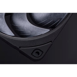 Noctua NF-A12x25 G2 PWM Sx2-PP chromax.black, Ventola Nero