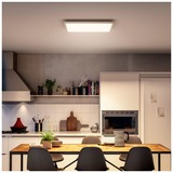 Philips Hue Pannello quadrato Aurelle, Luce LED bianco, Philips Hue White ambiance Pannello quadrato Aurelle, Lampada a soffitto intelligente, Bluetooth, Bianco, LED, Alluminio, Lampadina/e non sostituibile/i