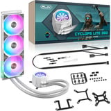 RAIJINTEK 0R10B00232, Raffreddamento ad acqua bianco