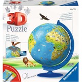 Ravensburger 00.011.160 Puzzle 3D 180 pz Mondo 180 pz, Mondo, 7 anno/i