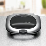 Rommelsbacher Sandwich maker ST 1000, Creatore del panino Nero/Argento