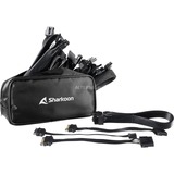 Sharkoon SilentStorm Cool Zero alimentatore per computer 650 W 20+4 pin ATX ATX Nero, Alimentatore PC Nero, 650 W, 100 - 240 V, 50 - 60 Hz, 10 A, Attivo, 120 W
