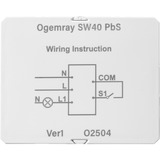 Shelly PbS Ogemray Smart Relay 25A bianco
