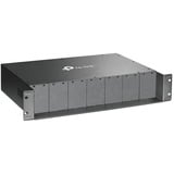 TP-Link TL-MC1400 V3 telaio dell'apparecchiatura di rete 2U grigio, 100-240V, 50/60 Hz, 9.5 V, 0 - 40 °C, -40 - 70 °C, 10 - 90%, Vendita al dettaglio