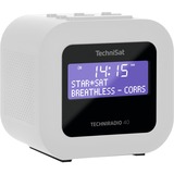 TechniSat TECHNIRADIO 40 Personale Digitale Bianco, Radio sveglia bianco, Personale, Digitale, DAB+,FM, 87.5 - 108 MHz, 174 - 240 MHz, 1,2 W