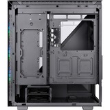 Thermaltake Divider 500 TG ARGB Midi Tower Nero Nero, Midi Tower, PC, Nero, ATX, micro ATX, Mini-ITX, SPCC, 17 cm