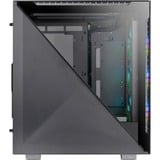 Thermaltake Divider 500 TG ARGB Midi Tower Nero, Chassis Tower Nero, Midi Tower, PC, Nero, ATX, micro ATX, Mini-ITX, SPCC, 17 cm