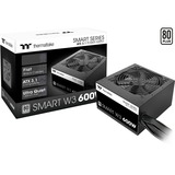 Thermaltake Smart W3 0600W, Alimentatore PC 