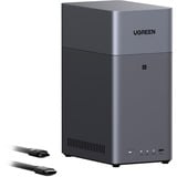 UGREEN DH2300 + 2x 6 TB Seagate IronWolf HDD Pacchetto, NAS Nero