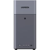 UGREEN DH2300 + 2x 6 TB Seagate IronWolf HDD Pacchetto, NAS Nero