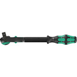 Wera Cricchetto Zyklop Speed 8000 C Black Edition, 1/2", Pistola Nero/Verde